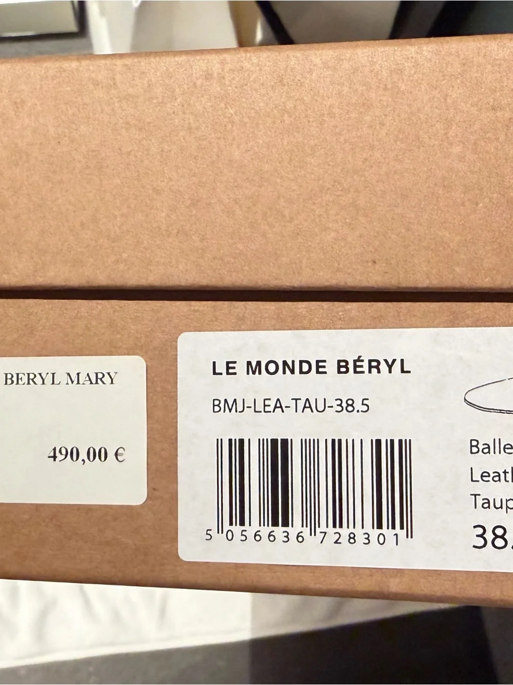 Le Monde Beryl Mary Jane Flats 38,5